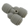 Raccordo innesto rapido Y tubo 3/8"