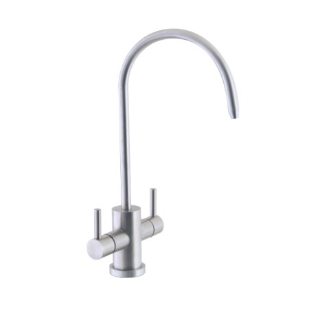 Rubinetto due vie collo Elegance In Acciaio INOX