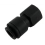 Raccordo dritto F 3/8" tubo 10 mm