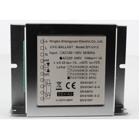 Centralina accenditore per sterilizzatori 110 - 165 - 265 watt