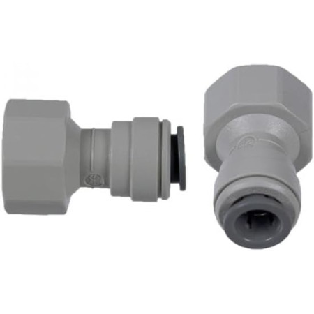 John Guest raccordo 3/8" Ø X 1/2" BSP TERMINALE DIRITTO FEMMINA PI451214FS Confezione completa 10 Pezzi