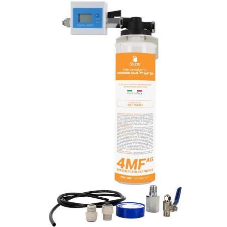 Sistema di Filtrazione Acqua Sottolavello Filtro 4 MFAG e Contalitri