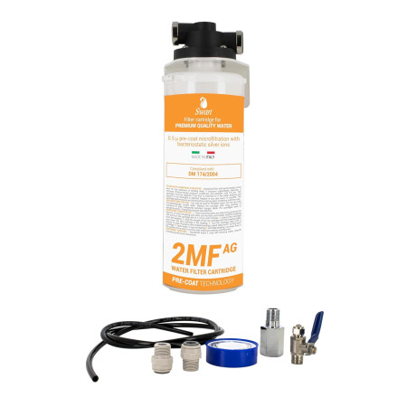 Sistema di Filtrazione Acqua Sottolavello Filtro 2 MFAG Testa QL1 Tubi raccordi