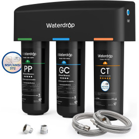 Waterdrop TSA Filtro Acqua Sistema, 3 Stadi
