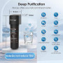 Waterdrop 10UA Filtro Acqua Sistema, depuratore acqua domestico per sotto bancone