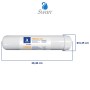 Scatola 6 filtri in linea Swan 12" carbone + Ag