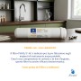 Scatola 6 filtri in linea Swan 12" carbone + Ag
