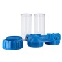 Batteria twin contenitore tazza porta filtro 10"