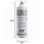 Filtro acqua Swan 2HF compatibile Everpure 0,1 µm