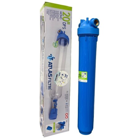 Contenitore tazza porta filtro ATLAS 20 blu