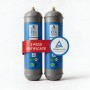 Scatola 2 Bombole CO2 Usa e Getta 600 gr Swan di acqua
