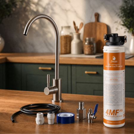 Kit di filtrazione Swan Protection family con rubinetto | Bellerofonteacqua.com