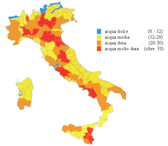 calcare acqua