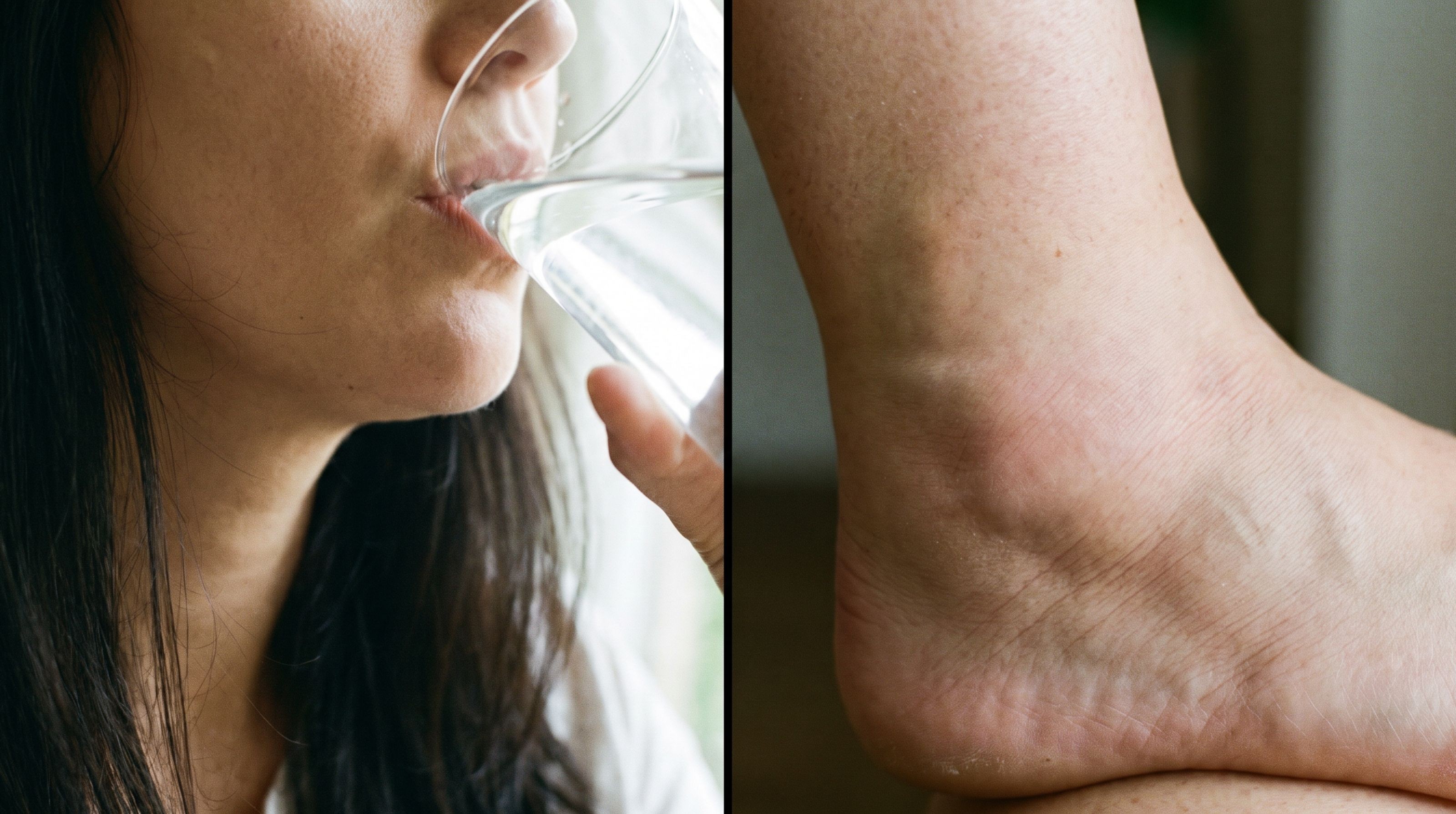 Ritenzione idrica: quanta e quale acqua bere?